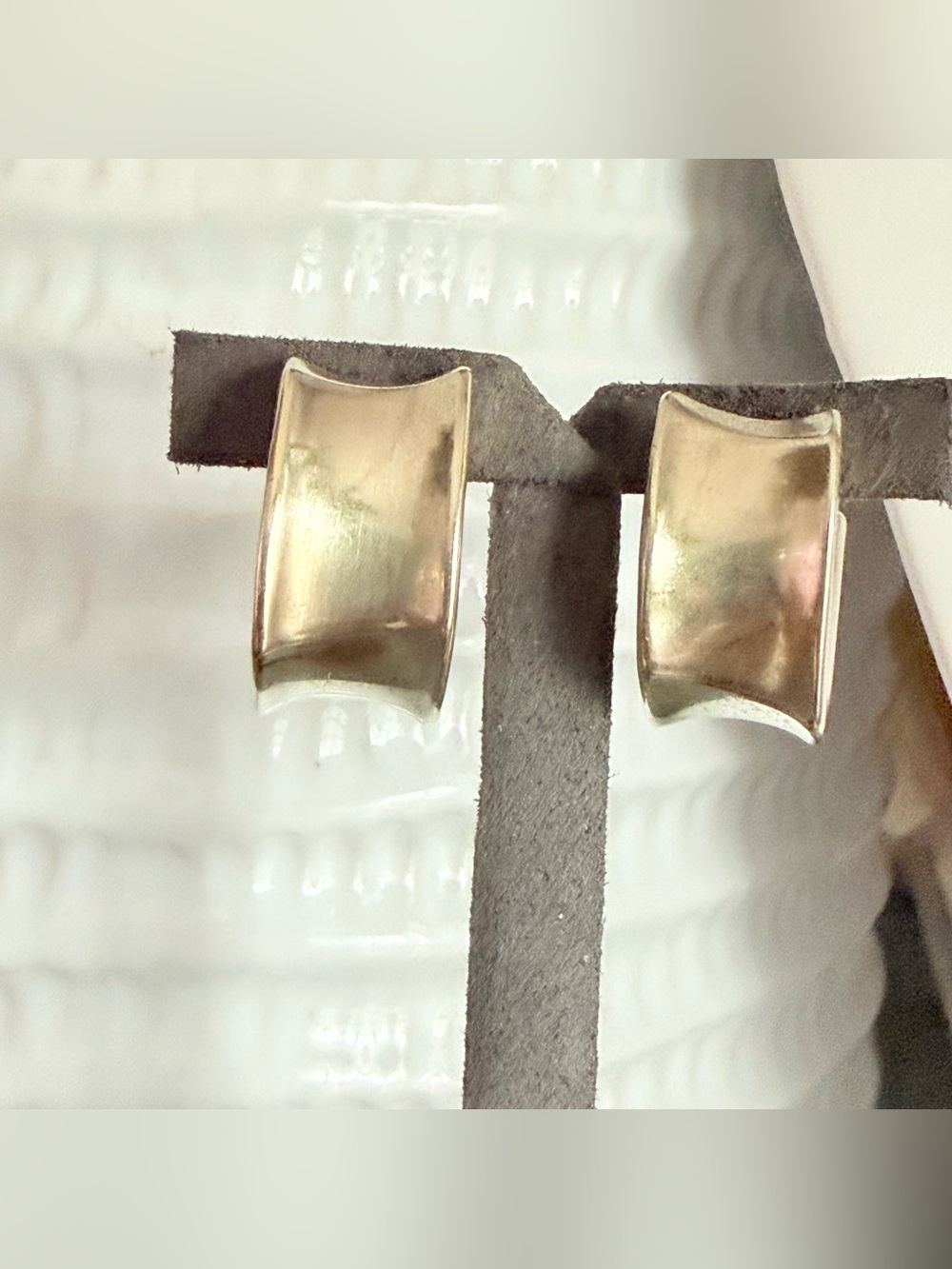 SSD Simon Sebbag 925 Sterling Silver Wide Hoop Earrings - Picture 4 of 11